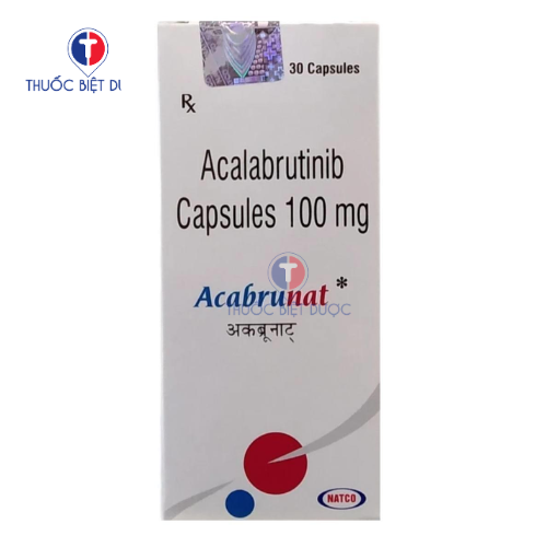 Acabrunat 100mg điều trị u lympho tế bào thần kinh