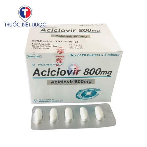 Aciclovir 800mg