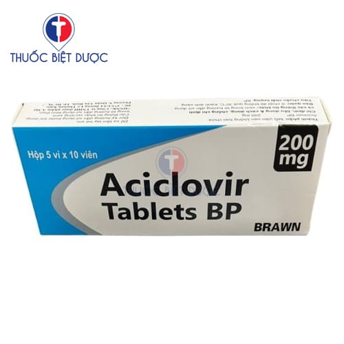 Aciclovir tablet BP 200mg