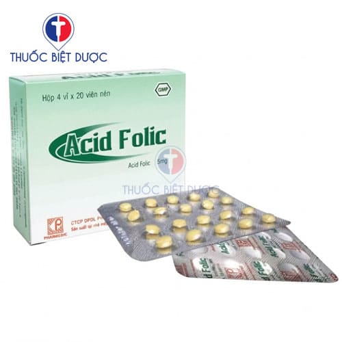 Acid folic 5mg