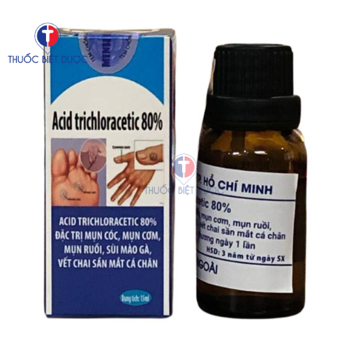 Hình ảnh Acid Trichloracetic 80% Da liễu TP Hồ Chí Minh