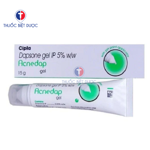 Hình ảnh Acnedap gel 5% Dapsone IP Cipla