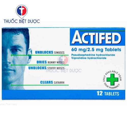 Actifed tablet