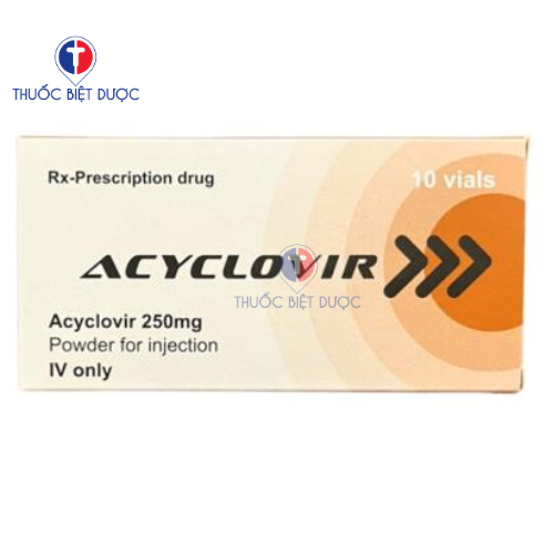 Acyclovir 250mg Kievmedpreparat tiêm