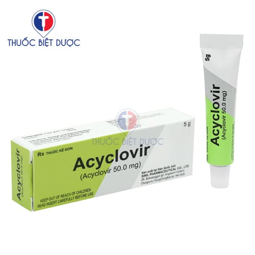 Acyclovir cream sinil