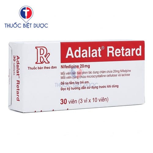 Adalat retard 20mg
