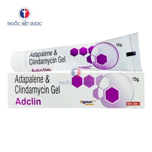 Adapalene Clindamycin Gel Adclin 15g