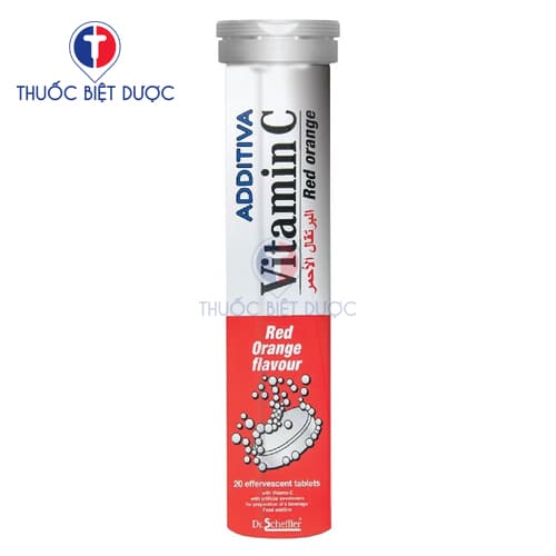 Additiva vitamin C red orange