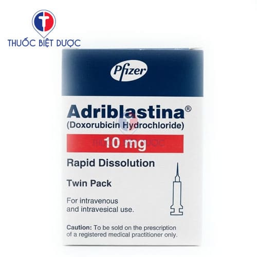 Adriblastina 10mg Pfizer
