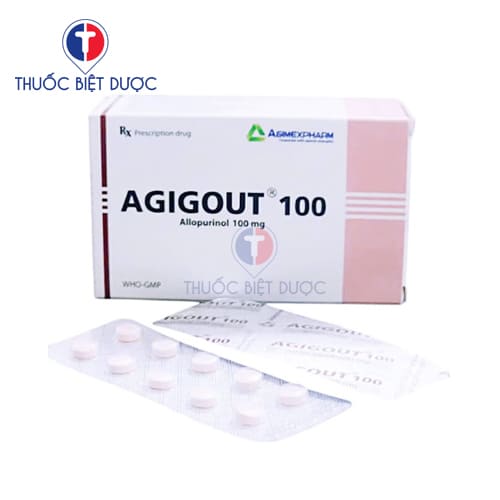 Agigout 100 Agimexpharm - Allopurinol