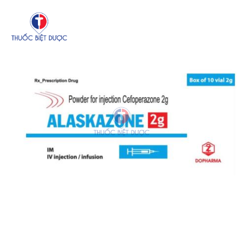 Alaskazone 2g - Thuốc điều trị một số bệnh nhiễm khuẩn