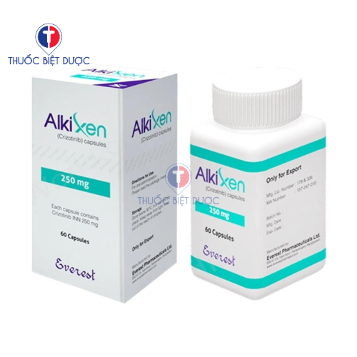 Alkixen 250mg điều trị ung thư phổi ở người lớn và trẻ em