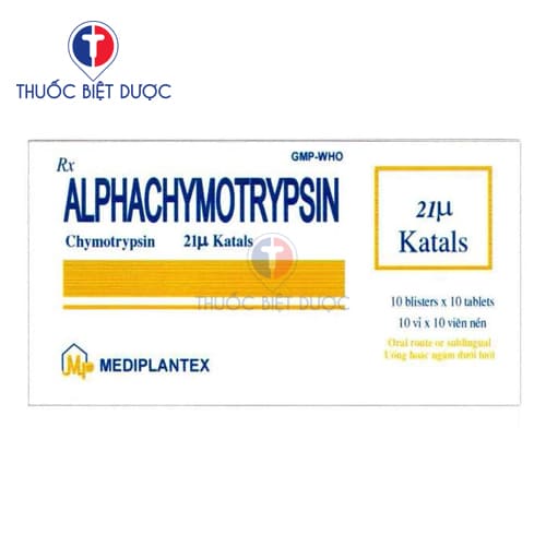 Alphachymotrypsin 21 microkatals