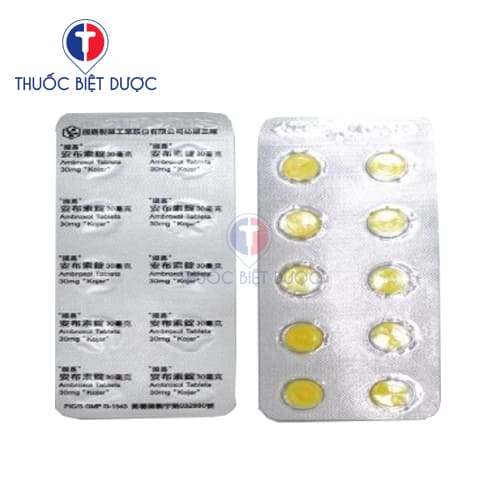 Hình ảnh Ambroxol 30mg Tablet