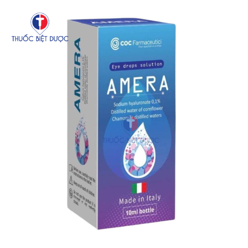 Amera hỗ trợ dưỡng ẩm, bôi trơn mắt, giảm khô và mỏi mắt