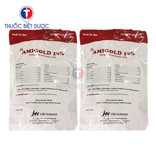Amigold 10% 500ml JW Pharma