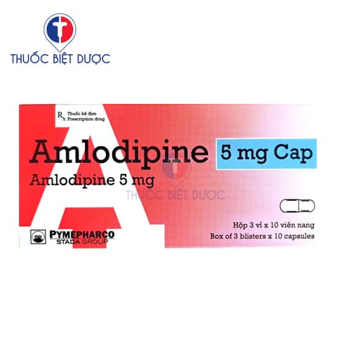 Amlodipin 5mg cap