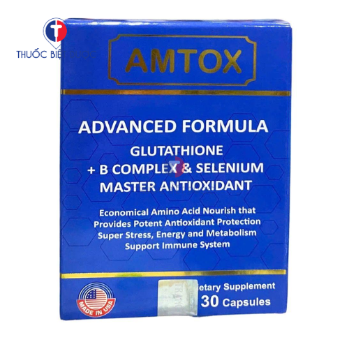 Amtox - Bổ sung các chất chống oxy hóa, tăng cường đề kháng