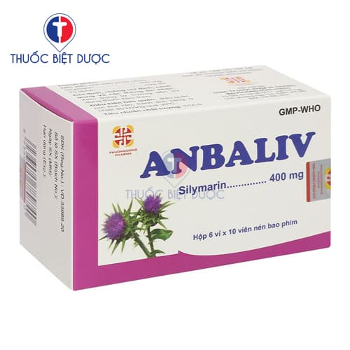 Anbaliv 400mg Phuong Dong Pharma - Silymarin