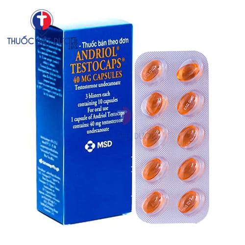Andriol testrocaps 40mg