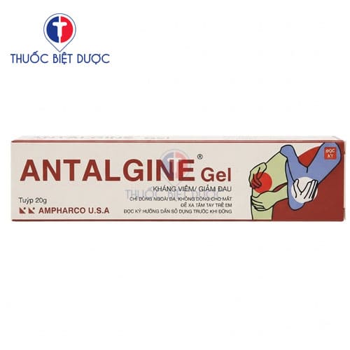 Antalgine gel 20g Ampharco