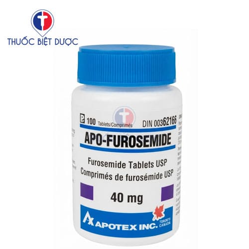 Apo-furosemide 40mg