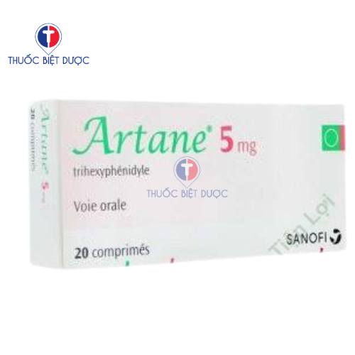 Artane 5mg Trihexyphenidyl  Sanofi