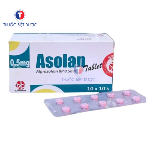 Asolan 0,5mg Alprazolam Duopharma