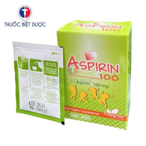 Aspirin 100 Trường Thọ Pharma