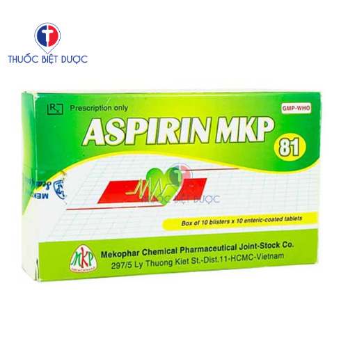 Aspirin 81mg Mekophar