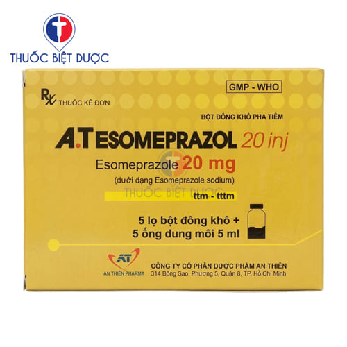 Hình ảnh A.T Esomeprazol 20 inj