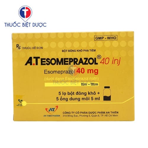 Hình ảnh A.T Esomeprazol 40 inj