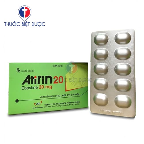 Atirin 20 An Thiên Pharma - Ebastin