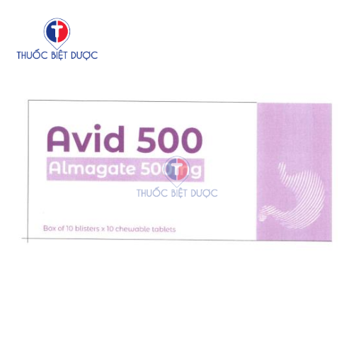 Avid 500 - Thuốc điều trị biểu hiện ợ chua, ợ nóng