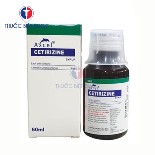 Axcel Cetirizine Syrup 5 mg/5ml