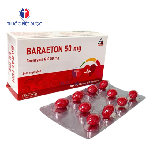 Baraeton 50mg - Hỗ trợ tim mạch, tăng sức bền cho cơ thể