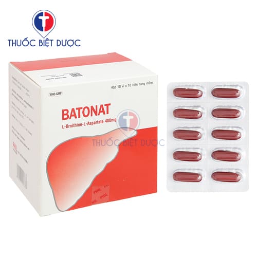 Batonat 400mg Phil Inter Pharma - L-Ornithine-L-Aspartate