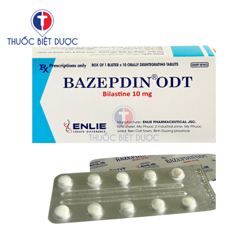 Bazepdin 10mg ODT Enlie - Bilastin