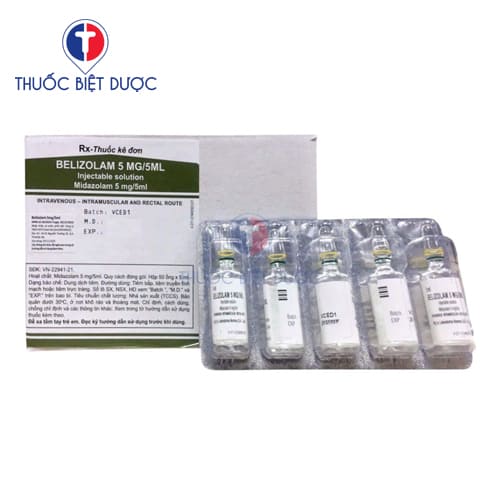 Belizolam 5mg/5ml