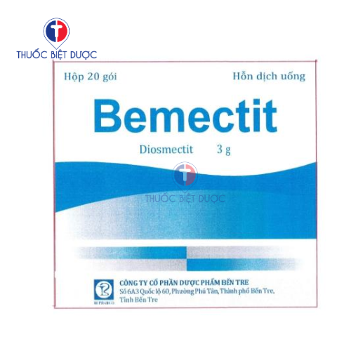 Bemectit - Thuốc điều trị tiêu chảy cấp và mãn tính
