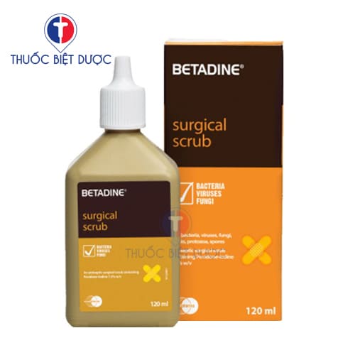 Betadine surgical scrub