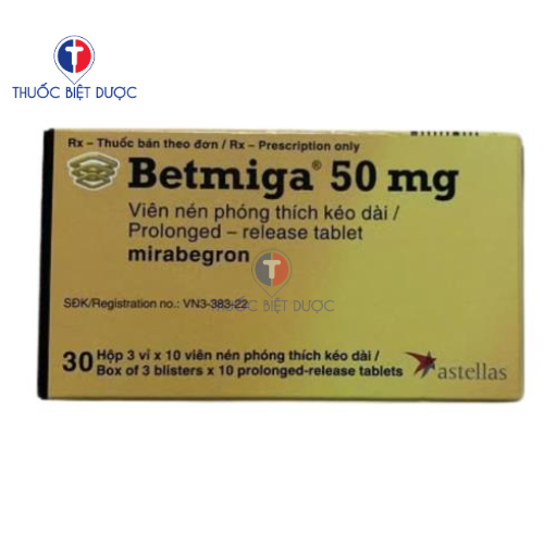 Hình ảnh Betmiga 50mg