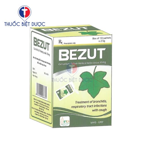 Bezut 35mg Phương Đông Pharma dạng thuốc cốm