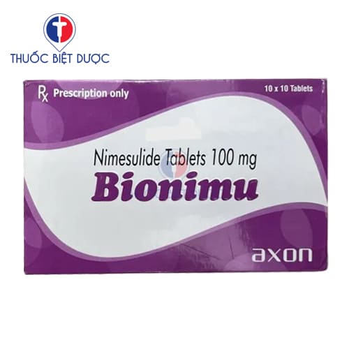 Bionimu 100mg Axon - Nimesulide