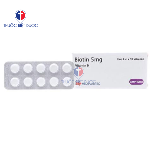 Biotin 5mg Mediplantex
