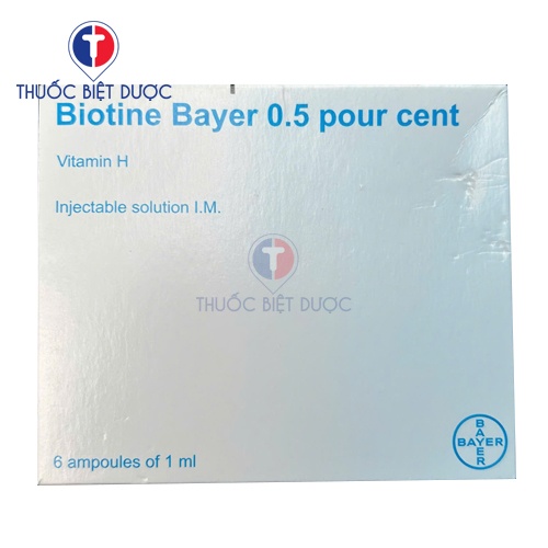Biotine Bayer 0.5 pour cent