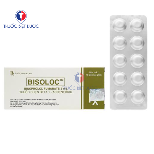 Hình ảnh Bisoloc 5mg
