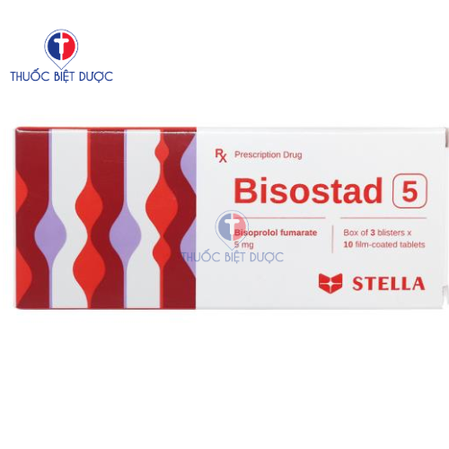 Hình ảnh Bisostad 5mg Stella