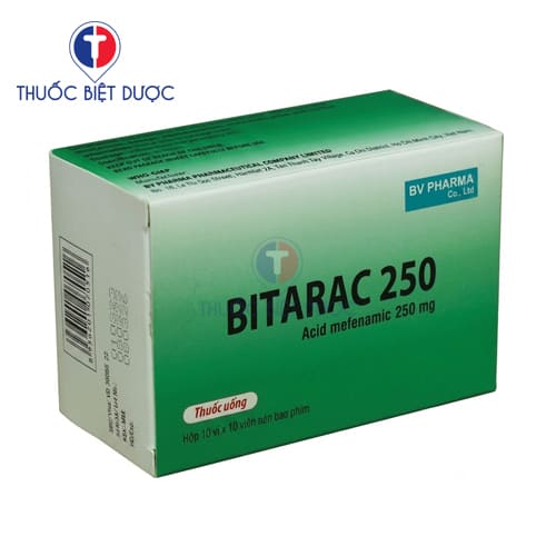 Bitarac 250 BV Pharma - Acid mefenamic