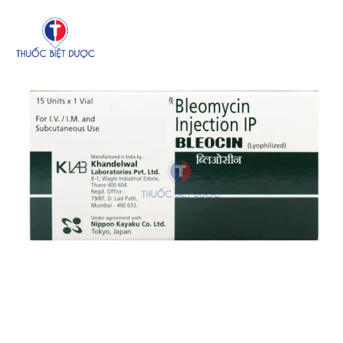 Thuốc Bleocin 15IU chỉ định điều trị một số bệnh ung thư